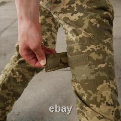Pantalons de combat tactiques en ripstop camouflage pixel ukrainien pantalons cargo militaires