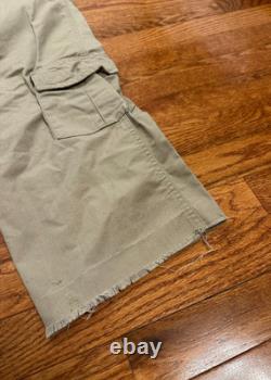 Pantalons de terrain Crye Precision G3 pour hommes 34R Cargo Combat militaire tactique Khaki