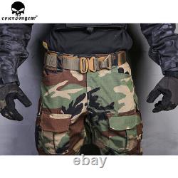 Pantalons militaires Emerson, pantalons cargo tactiques de combat BDU G3, taille S US, outdoor