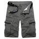 Pantalons Militaires Tactiques Cargo Pour Hommes, Shorts Mi-longs, Pantalons Décontractés