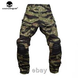 Pantalons tactiques Emerson Gen3 camouflage, pantalons de combat BDU militaires cargo pour extérieur US