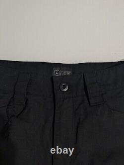 Pantalons tactiques de combat pour hommes Triple Aught Design Aspect noirs NWOT 32/30 USA