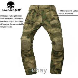 Pantalons tactiques militaires Emerson G3 Cargo Combat avec genouillères Taille M US