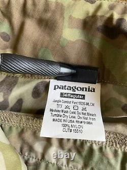 Patagonie Pantalon De Combat Multicam Jungle 34 Crye Militaire Tactique Regular