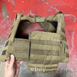 Porte-plaques Tactical Tailor Fight Light, Coyote Tan, Moyen, VGC