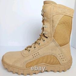 ROCKY S2V Bottes militaires tactiques de combat spéciales Ops couleur tan pour homme, taille US 7,5 M, Vibram