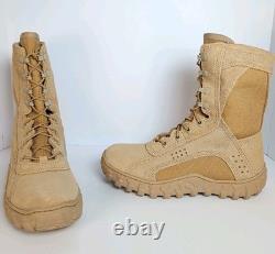 ROCKY S2V Bottes militaires tactiques de combat spéciales Ops couleur tan pour homme, taille US 7,5 M, Vibram