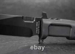 Réplique de couteau tactique militaire à lame fixe Ratio Fulcrum