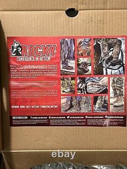 Rocky 6108 S2v Orteil D'acier Hommes Bottes Tactiques Militaires Taille 6,5 M Sage Vert