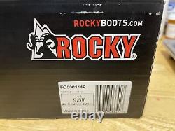 Rocky Fort Zipper Waterproof Public Service Boot Combat Tactique Noir Taille9.5 W
