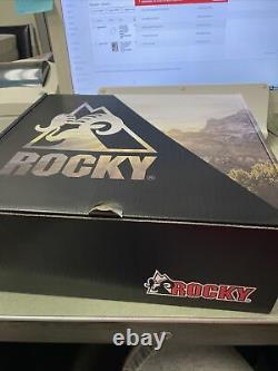 Rocky Men's Rkc050 S2v Botte Militaire Tactique Coyote Brun Cuir/synthétique 10m