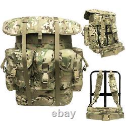 Sac À Dos Militaire Alice Pack Tactical Army Avecframe Multicam