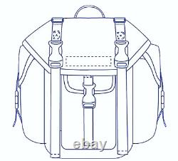 Sac à dos tactique Badger/Barsuk de l'armée russe 20L en olive équipement de combat par Sotnic
