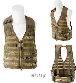 Sac à dos tactique Molle II militaire, pack d'assaut, gilet de combat FLC