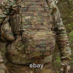 Sac tactique d’attaque multicam militaire camouflage suspendu