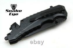 Snake Eye Tactical Heavy Duty Military Combat Spring Assisted Knife