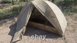 Tente LITEFIGHTER 1 homme coyote tan système de abri de combat 499 USGI émis par l'armée américaine