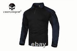 Tenue de combat tactique militaire Emersongear G3 uniforme BDU bleu marine