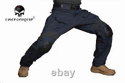 Tenue de combat tactique militaire Emersongear G3 uniforme BDU bleu marine