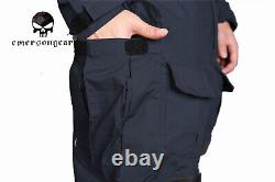 Tenue de combat tactique militaire Emersongear G3 uniforme BDU bleu marine