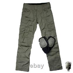 Tmc G4 Pantalon De Combat Militaire Avec Des Patins À Genou Set Tactique Camo Pantalon 19ver Multicam