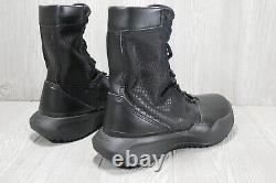 Traduisez ce titre en français : Bottes militaires tactiques Nike SFB B1 Triple Black Chaussures DX2117-001 Taille 7 pour hommes.