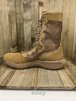 Translate this title in French: Nike SFB B1 Cuir Tactique Militaire Bottes Hommes Coyote Zoom NEUF DD0007-900.