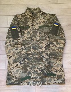 Uniforme de combat d’été tactique de l’armée ukrainienne en camouflage pixel MM14, ensemble militaire <br/>	