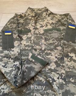 Uniforme de combat d’été tactique de l’armée ukrainienne en camouflage pixel MM14, ensemble militaire
 <br/>
 