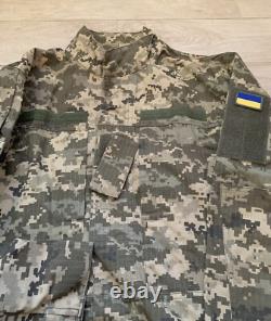 Uniforme de combat d’été tactique de l’armée ukrainienne en camouflage pixel MM14, ensemble militaire <br/> 
