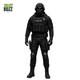 Uniforme De Combat Tactique Swat Noir Costume De Cosplay Militaire Tenue D&rsquo;halloween Pour Homme