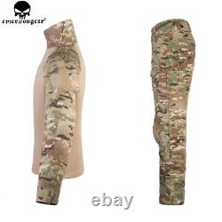 Uniforme de combat tactique militaire pour femme G3 Chemise et pantalon Vêtements Ensemble Taille S US