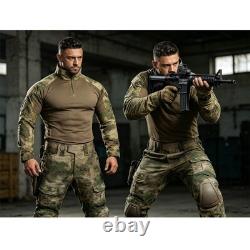 Uniforme tactique EMERSON BDU G2 ensemble chemise et pantalon de combat avec genouillères, tenue militaire