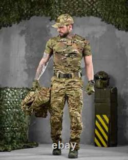 Uniforme tactique d'été multicam rip-stop, kit de combat militaire multicam, tac