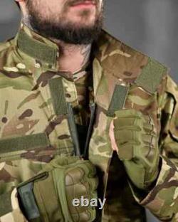 Uniforme tactique d'été multicam rip-stop, kit de combat militaire multicam, tac