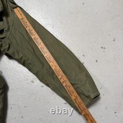 Veste de combat de campagne militaire américaine vintage des années 1980 M-65 tactique OG-107 petite courte