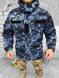 Veste de parc tactique à capuche pour hommes de l'armée ukrainienne, combat militaire ZSU
