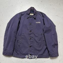 Veste de pont utilitaire vintage militaire américaine N-4 US Navy tactique de combat USN 34