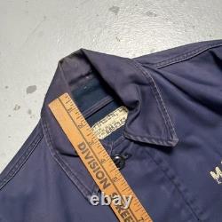 Veste de pont utilitaire vintage militaire américaine N-4 US Navy tactique de combat USN 34