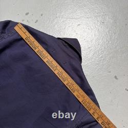 Veste de pont utilitaire vintage militaire américaine N-4 US Navy tactique de combat USN 34