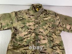 Veste et pantalon d’uniforme militaire tactique de combat camouflage OCP de l’armée ukrainienne, taille 52/54