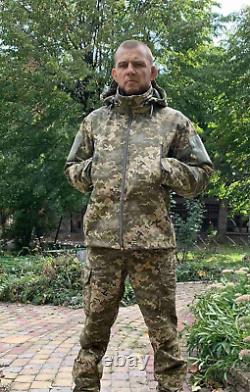 Veste militaire en rip-stop ukrainienne pour le combat, camouflage tactique toutes saisons MM-14