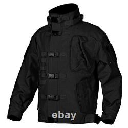 Veste militaire tactique pour hommes imperméable et coupe-vent pour la randonnée en plein air