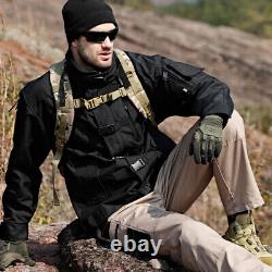 Veste militaire tactique pour hommes imperméable et coupe-vent pour la randonnée en plein air