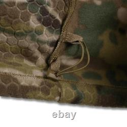 Veste polaire tactique coupe-vent militaire de combat sans capuche Multicam